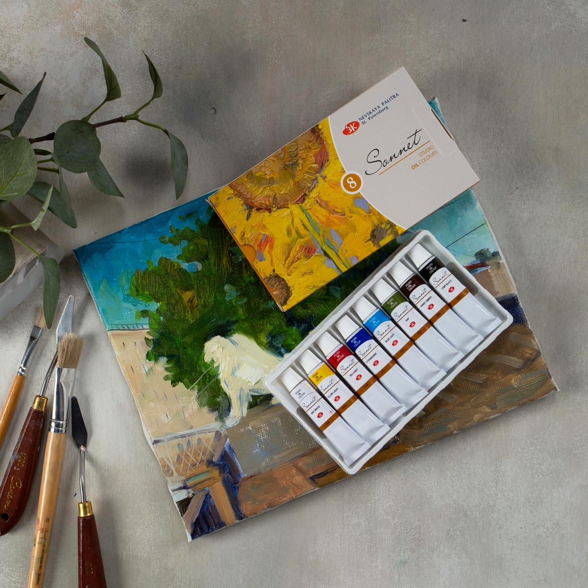 Oil painting sets "Sonnet"