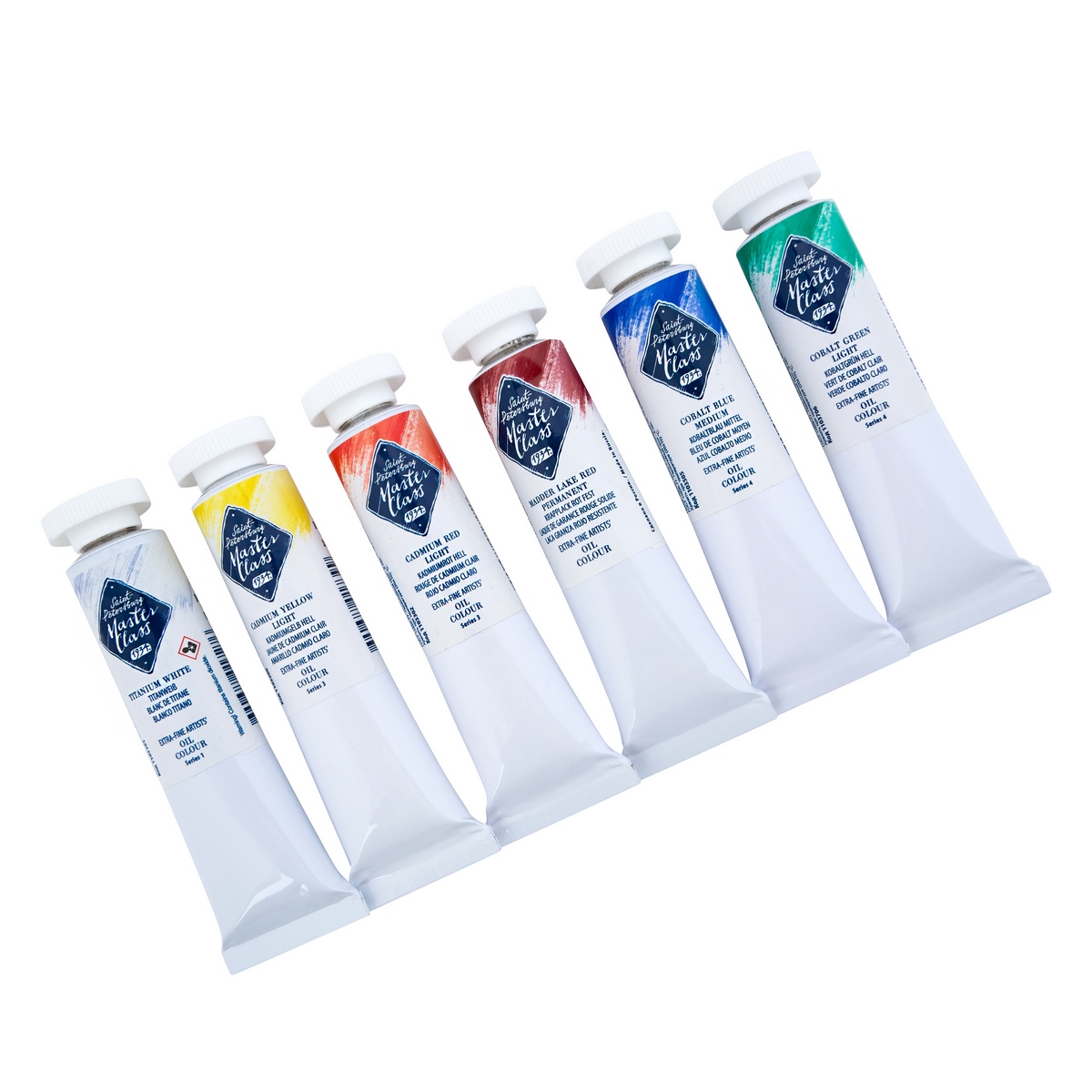 Oil set Master-Class Basic colours, cardboard box