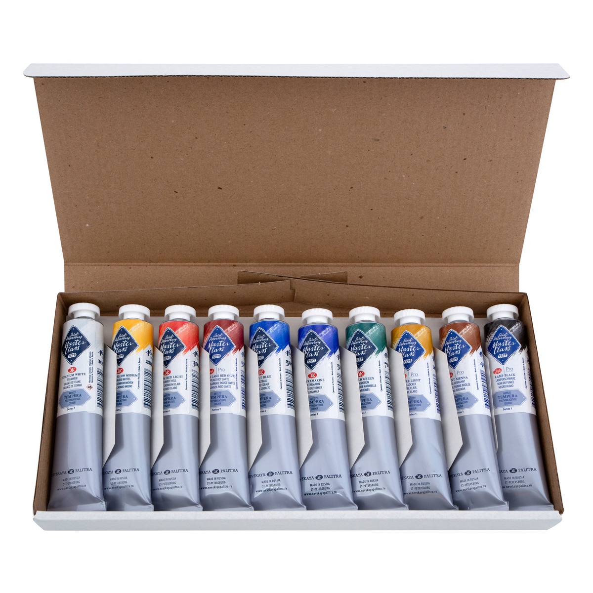 Tempera set Master-Class cardboard box