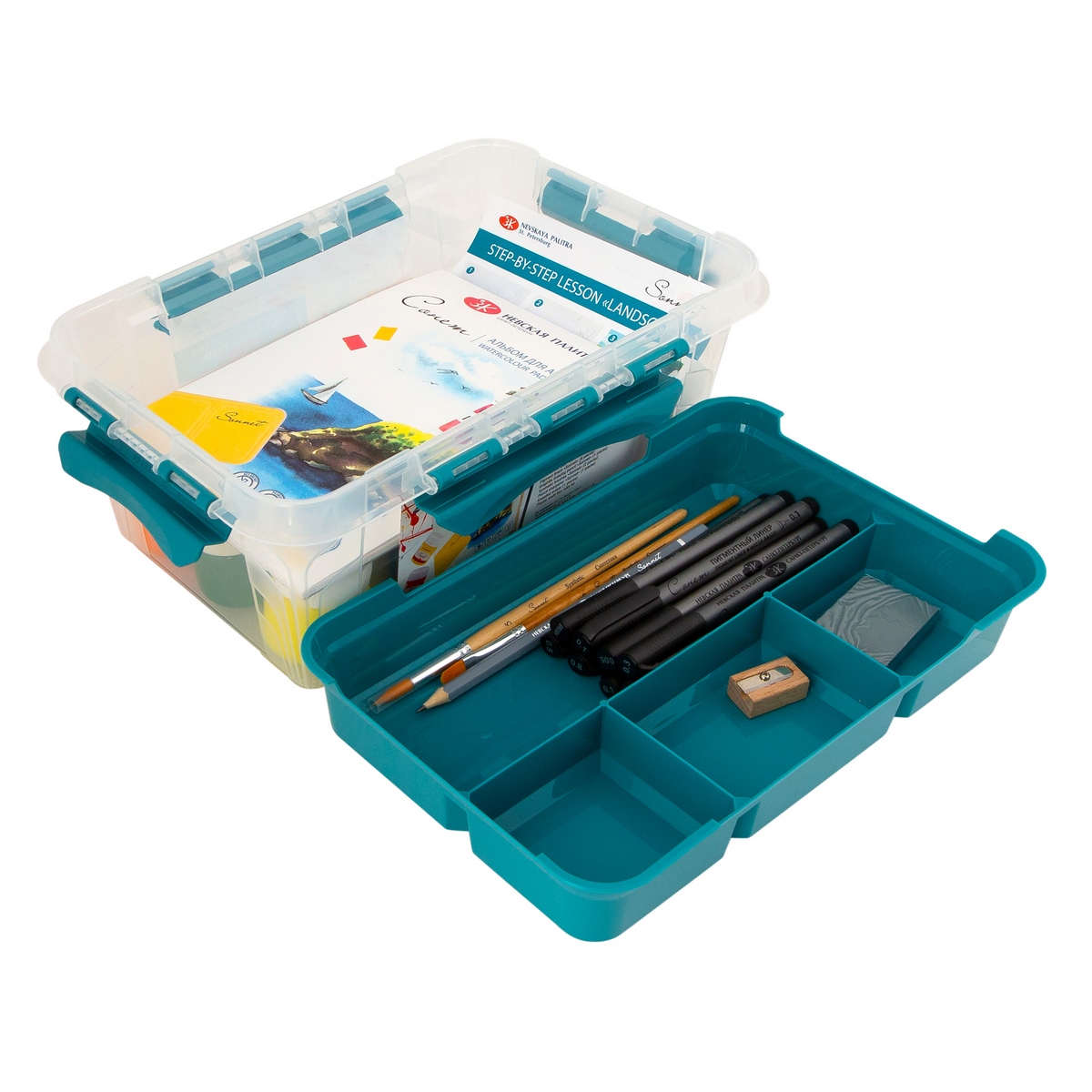 Set gouache "Sonnet" plastic box